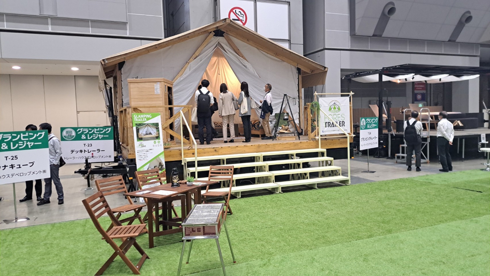 東京トレーラーハウスショー2023の様子